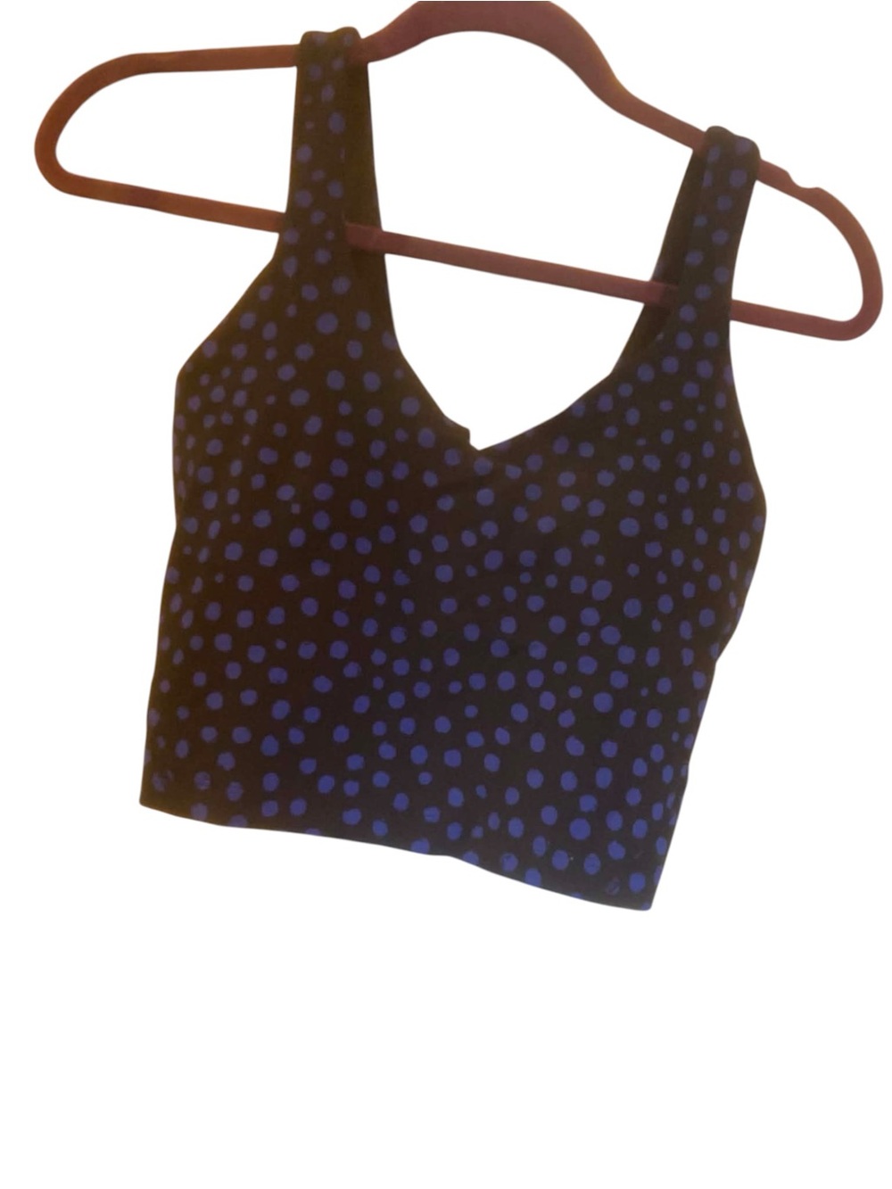 NWT Lululemon Align Tank STAMP Dot BEACH BALL BLUE Size 6